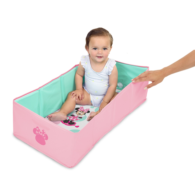 BRIGHT STARTS Sklopiva putna kada Minnie Mouse™ TuckAway™, 12m+