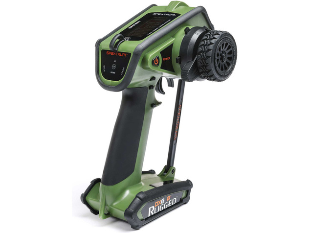 Spektrum DX6 Rugged DSMR zelený