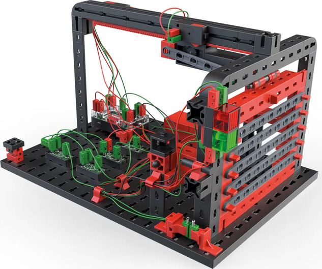 FISCHERTECHNIK E-Tronic stavebnica 340 dielov