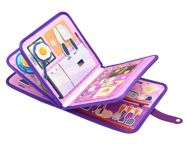 2Kids Toys Libro busy sensoriale Cucina