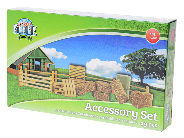 Kids Globe Farming sada doplnkov k farme 1:32 19ks