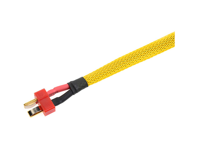 Ochranný káblový oplet 6mm žltý (1m)