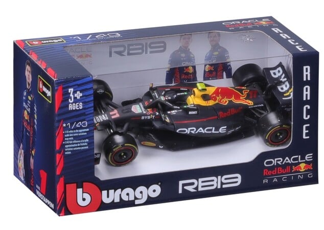 Bburago 1:43 RACE Formula F1 - Red Bull Racing RB20 (2024) #11 (Sergio Pérez)