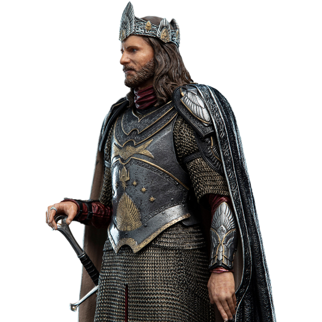 Weta Workshop The Lord of the Rings - Seria Clasică - Statuia Regelui Aragorn 1:6 Scară