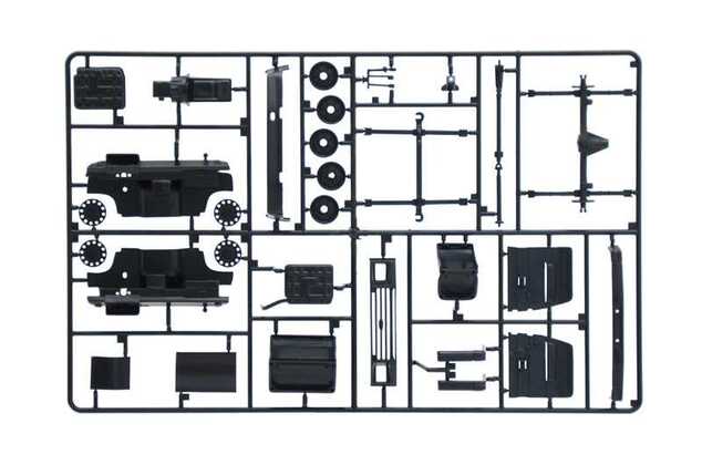 Modellbausatz Auto 3975 - Ford Transit "Italeri" (1:24)