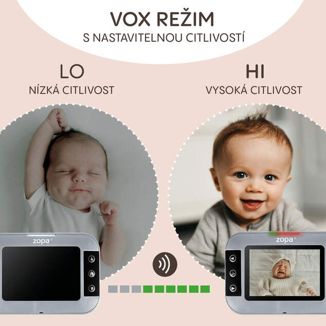 Monitor de video digital Static, Grey