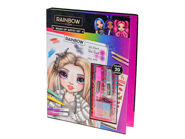 Rainbow High fashion kreatív szett dobozban
