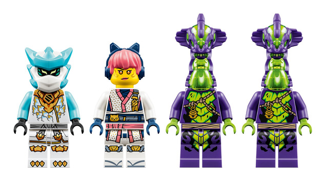 LEGO® NINJAGO® 71865 Zane a souboj s ledovým drakem