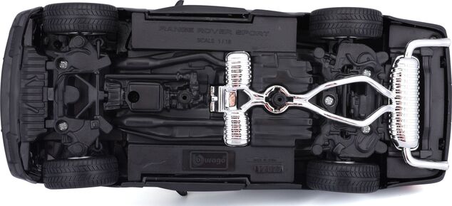 Bburago 1:18 Range Rover Sport Schwarz