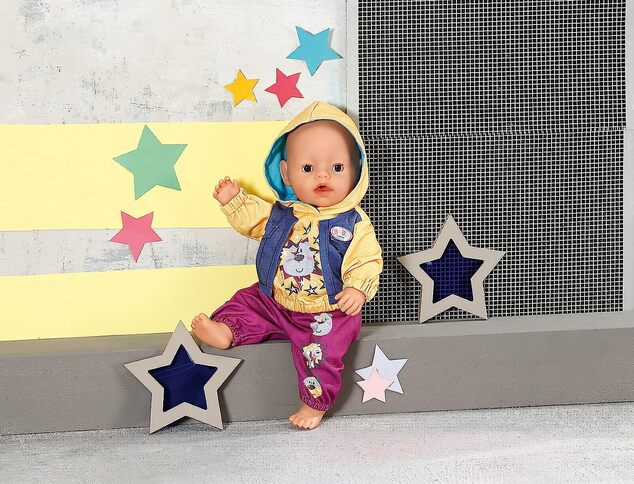 Baby Born Kleidung mit Kapuzenpullover, 43 cm