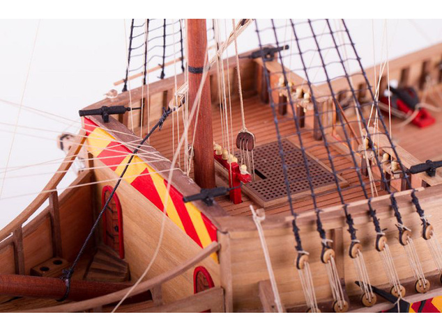 Dušok San Martin 1588 1:72 kit