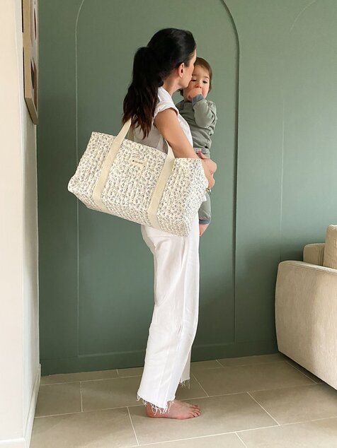 Borsa da weekend per mamme, Blueberry