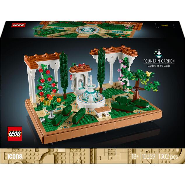 LEGO® Icons 10359 Záhrada s fontánou