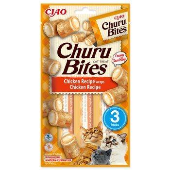 Pochúťka Churu Bites wraps kura 3x10g