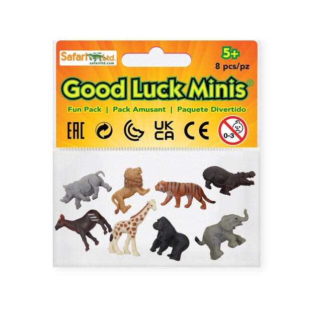 Safari® Fun pack Divoké zvieratá 8 figúrok
