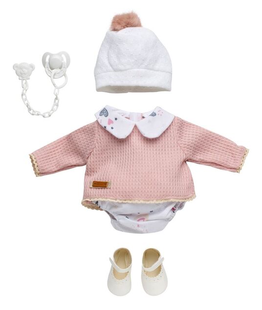 Guca 10020-121 abbigliamento per bambola taglia 42–46 cm con accessori