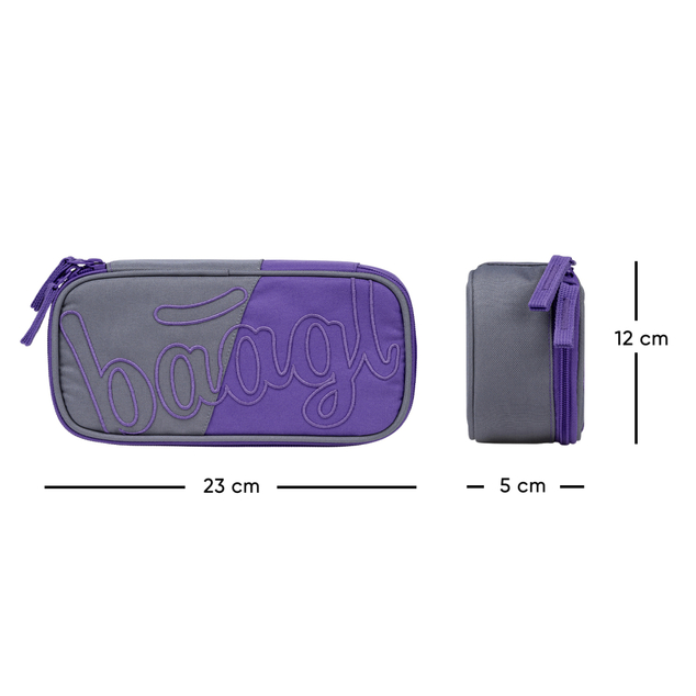 BAAGL Školský peračník etui Dual GRS