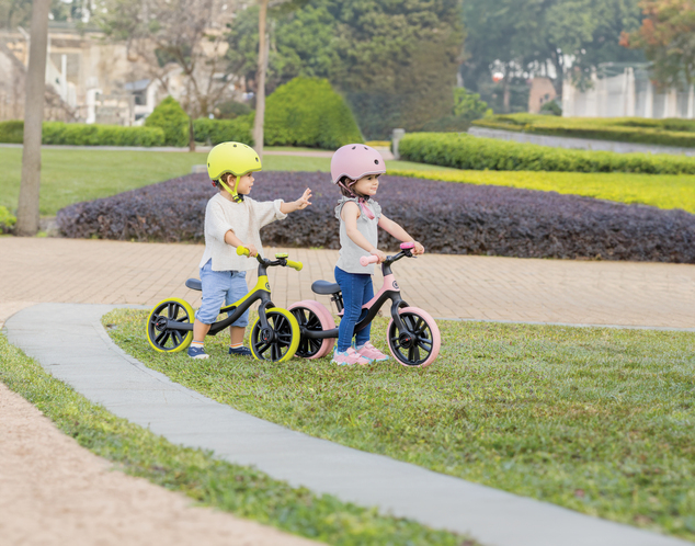 Globber odrážadlo GO BIKE ELITE DUO- LIME GREEN