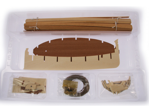 COREL Llaut rybárska loď 1:25 kit