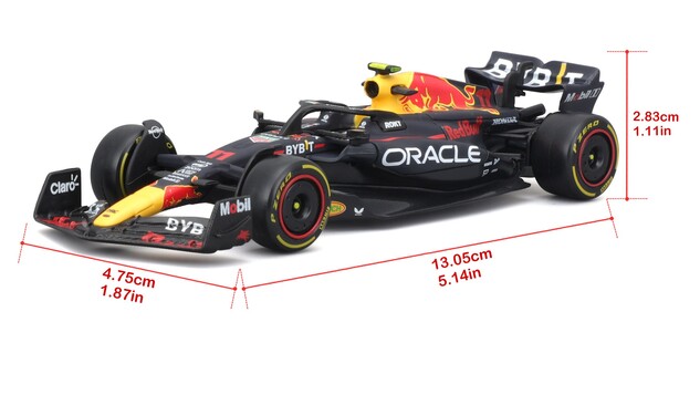 Bburago 1:43 RACE Formula F1 - Red Bull Racing RB20 (2024) #11 (Sergio Pérez)