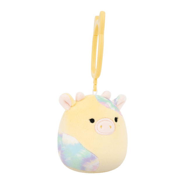 SQUISHMALLOWS Kulcstartó Sárga tehénke - Rina
