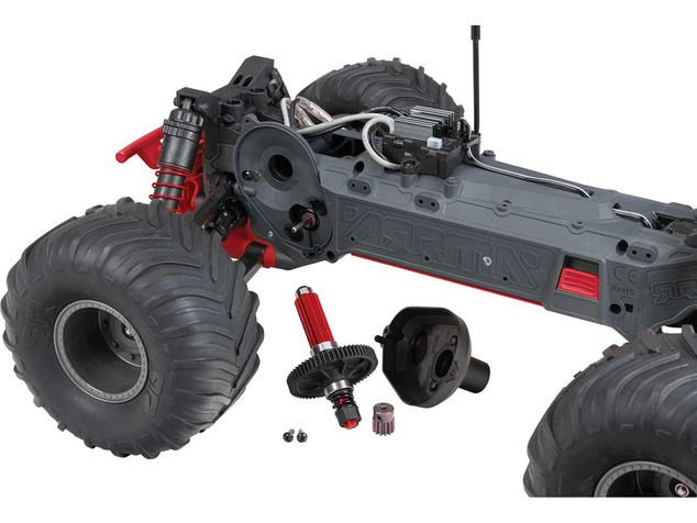 Arrma Gorgon 1:10 Smart RTR oceľová