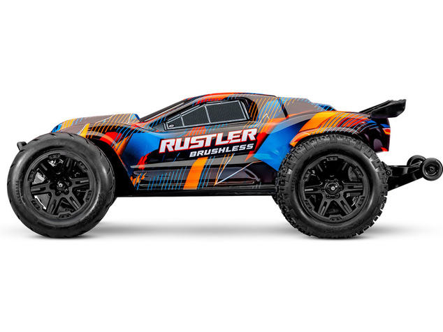 Traxxas Rustler 1:10 VX3 RTR čierny