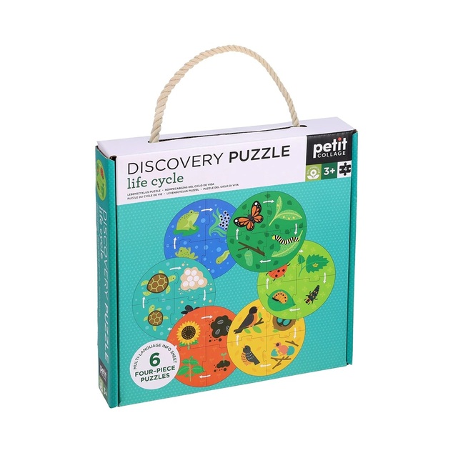 Petit Collage Puzzle pre objaviteľov Kolobeh života
