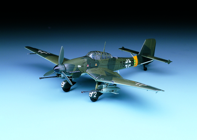 Modellbausatz Flugzeug 12450 - JU-87G STUKA "TANK BUSTER" (1:72)