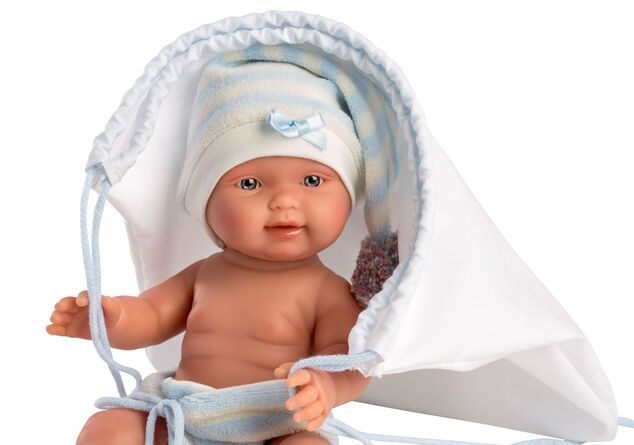 Llorens M26-313 oblečok pre bábiku bábätko NEW BORN veľkosti 26 cm s doplnkami