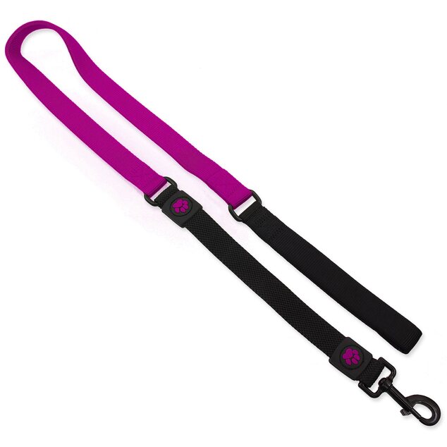 Vodítko Active Dog Bungee Neoprene M ružové 2x120cm