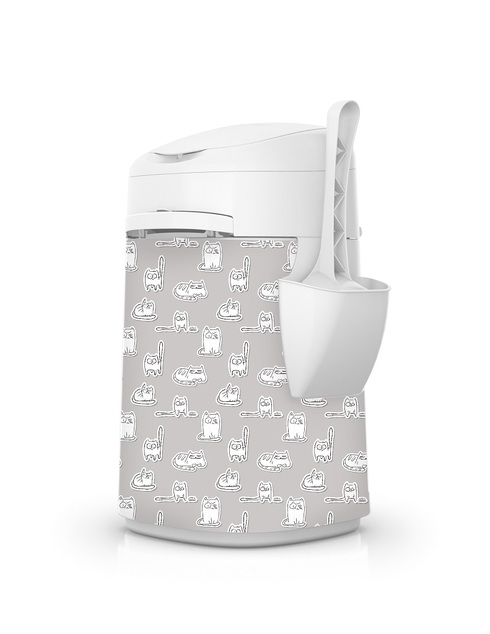 LITTER LOCKER Návlek na kôš Design Paper Cats