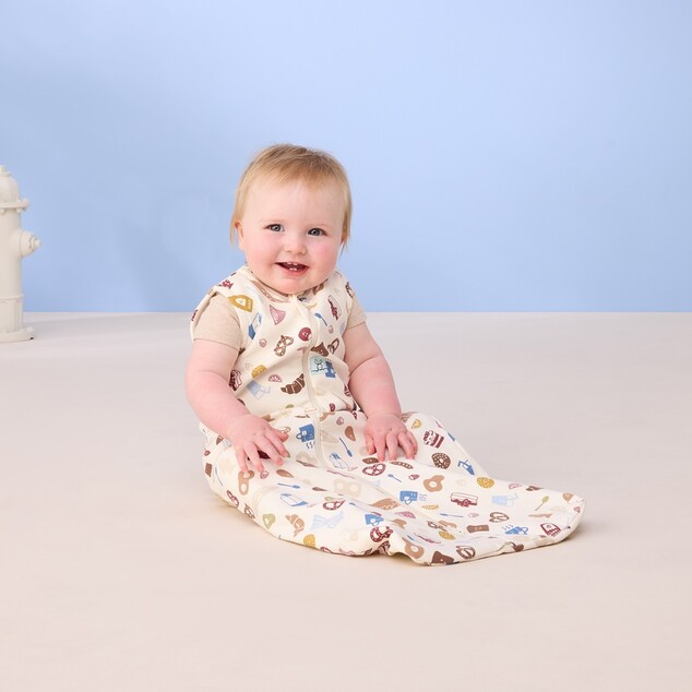 ERGOPOUCH Vak na spanie organická bavlna Jersey Bon Appetit 8-24 m, 8-14 kg, 0,2 tog