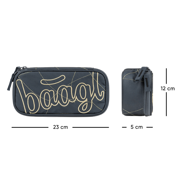 BAAGL Školský peračník etui Wave GRS