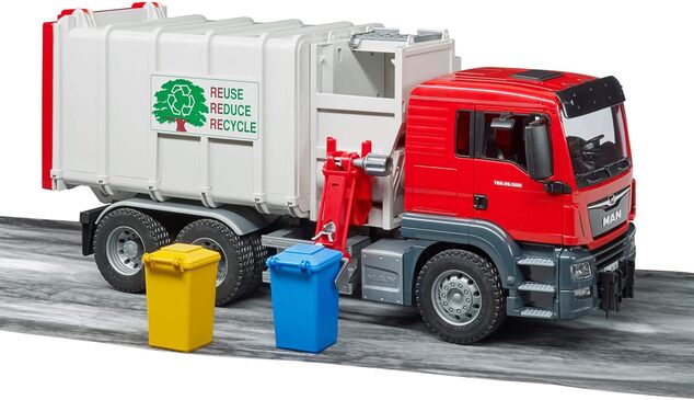 BRUDER 03761 MAN TGS Smetiarske auto