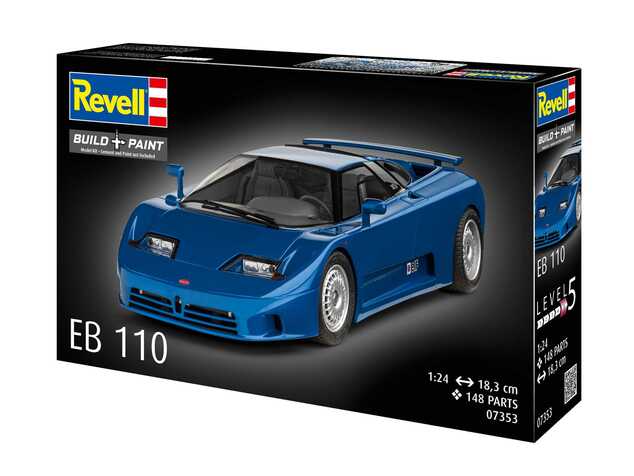 Műanyag ModelKit autó 07353 - Bugatti EB110 (1:24)