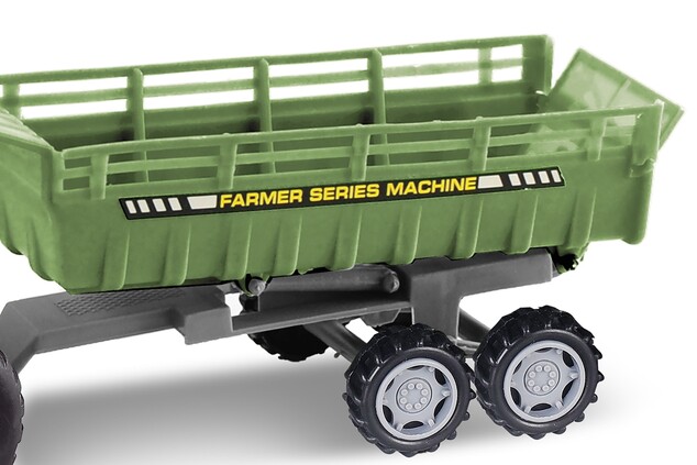 Traktor s vlečkou RC na diaľkové ovládanie 37 cm