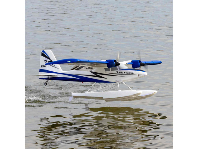 E-flite Twin Timber 1.6m SAFE Select BNF Basic