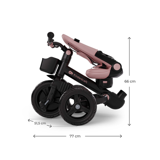 KINDERKRAFT Dreirad Aveo 2 Plus Pink