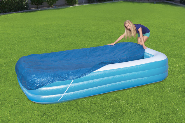 Bestway 58108 Rechteckige Poolabdeckung 305 x 183 cm