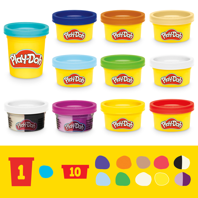 HASBRO - Play-Doh BLUEY costumi