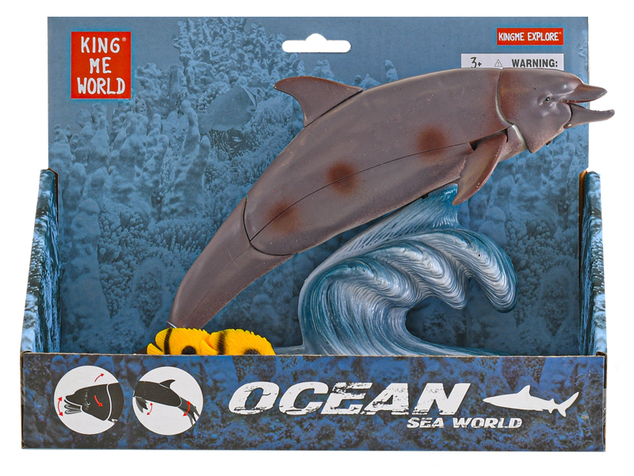 Meereswelt - Delphin 22 cm bewegliche Teile