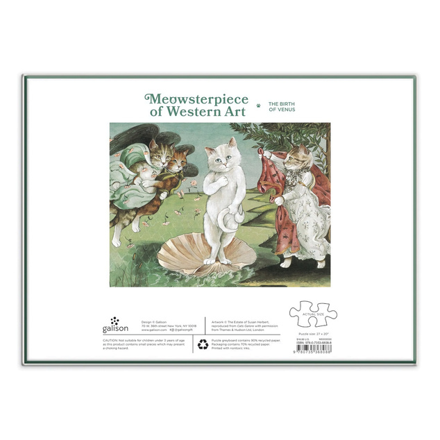 Galison Puzzle Rođenje Venere 1000 dijelova