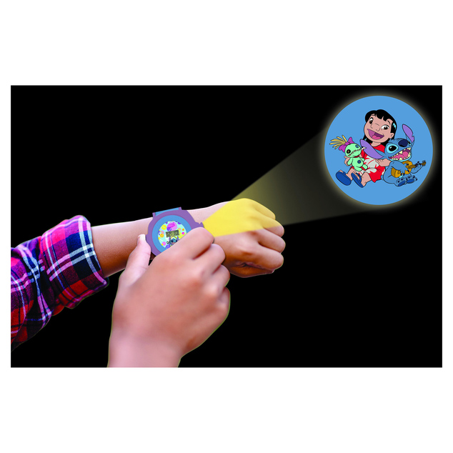 Lexibook Digitálne projekčné hodinky Disney Stitch