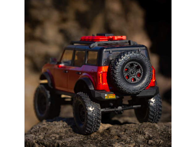 Axial SCX24 Ford Bronco 2021 1:24 4WD RTR červený