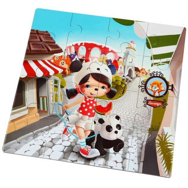 Puzzlika 13081 Šťastné príbehy 3 v 1 - puzzle 3 obrázky 50 dielikov
