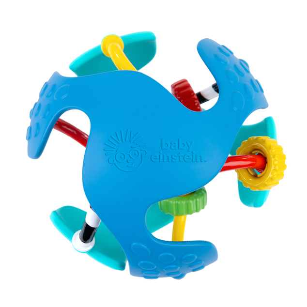BABY EINSTEIN Juguete sensorial pelota con mordedor Rattle &amp; Sense™ 3m+
