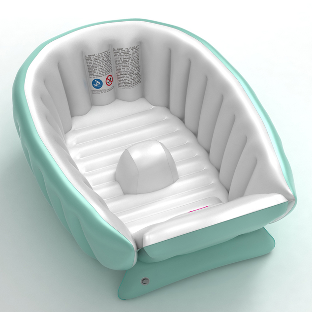 OK BABY Vanička nafukovacia protišmyková Onda Baby Soft 0–12m