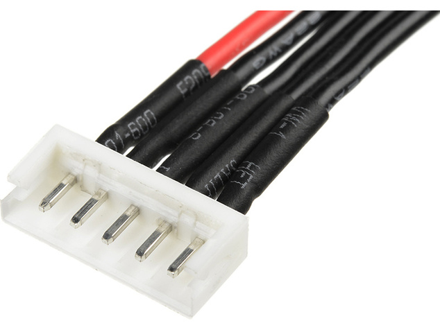 Balančný kábel 4S-EH samec 22AWG 10cm