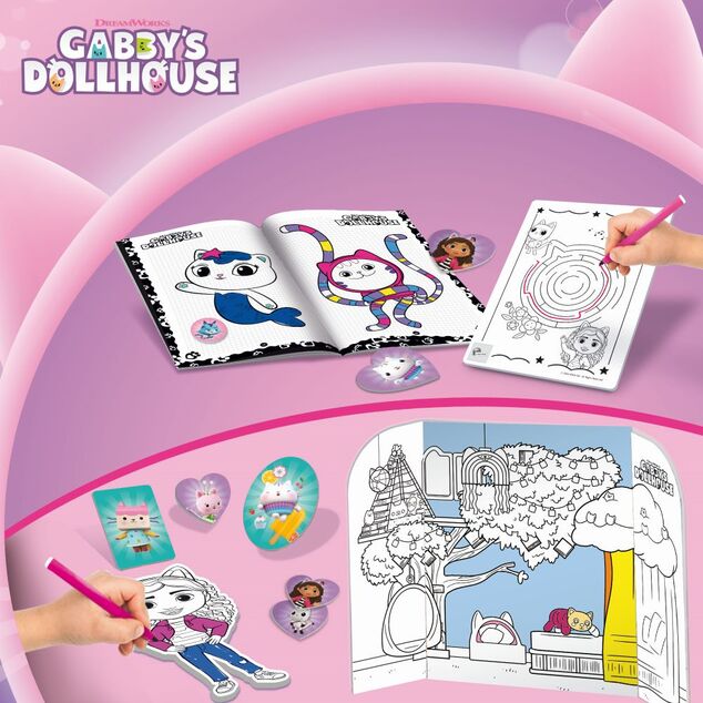 Batoh Gabby's Dollhouse s kreatívnou sadou